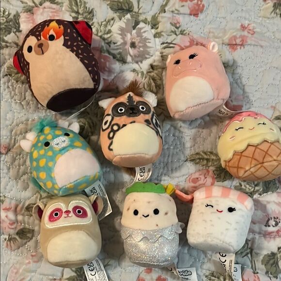 Cute Plush Small Pet Toys Set - Multicolor - Picture 1 of 5